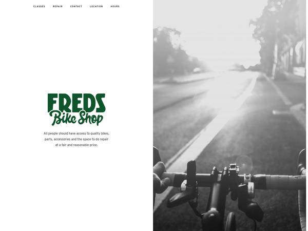 Freds bicycle Shop