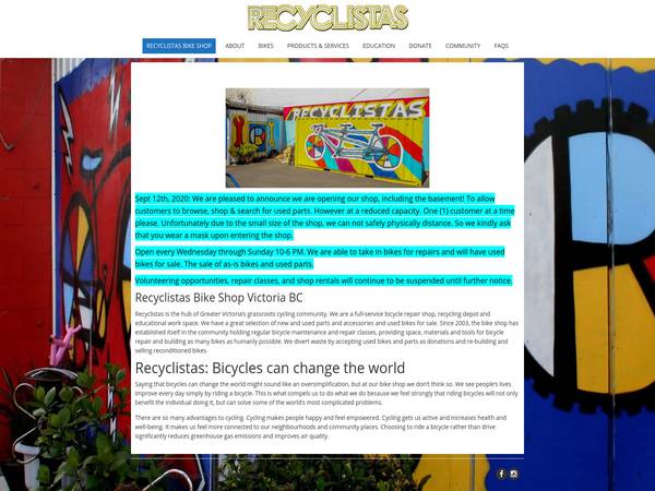 Recyclistas Bike Shop