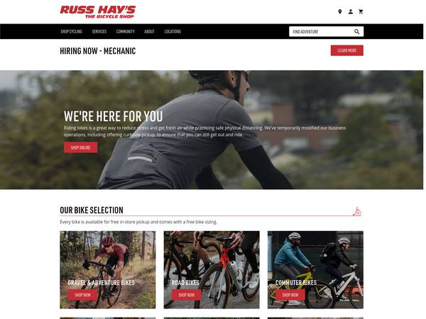 Russ Hays The Bicycle Shop