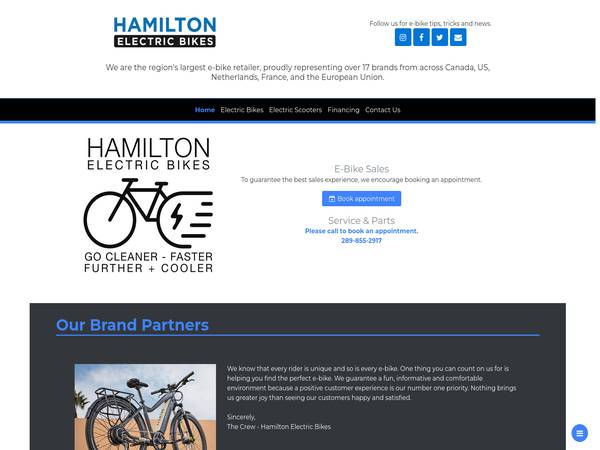 Hamilton Electric Bikes