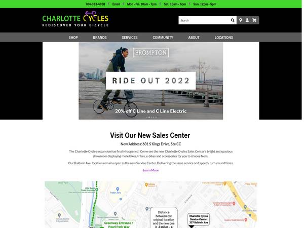 Charlotte Cycles Sales Center