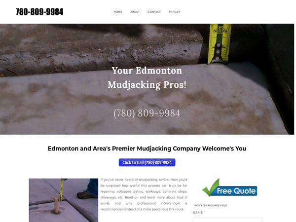 Edmonton Mudjacking