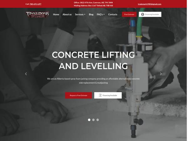 Trademark Concrete Lift Levelling