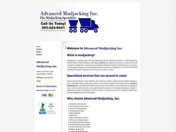 Advanced Mudjacking Inc