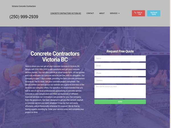 Victoria Concrete Contractors
