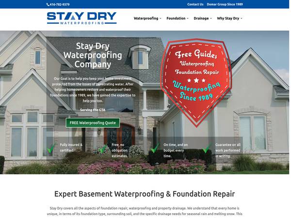 Stay Dry Waterproofing