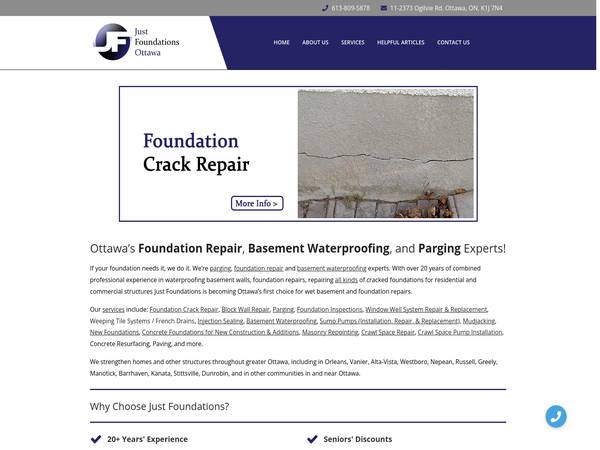 Just Foundations Ottawa