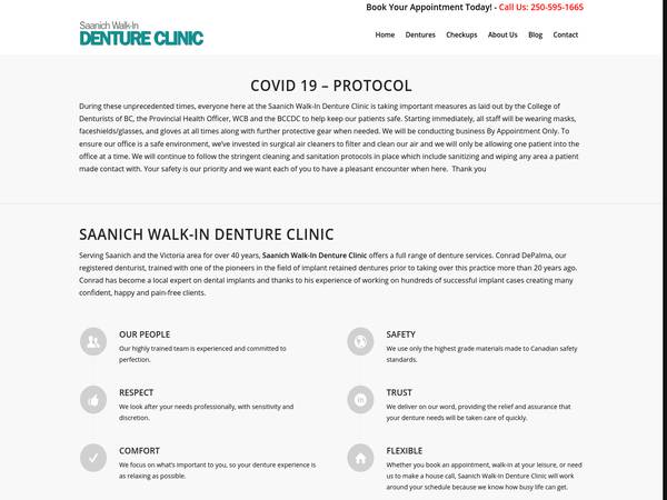 Saanich Walk In Denture Clinic