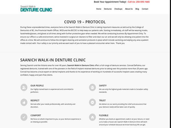 Saanich Walk-In Denture Clinic