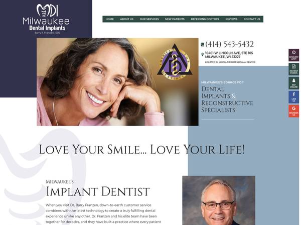 Milwaukee Dental Implants – Barry R. Franzen, D.D.S.