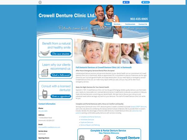 Crowell Denture Clinic Ltd