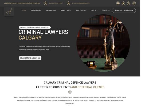Alberta Legal – Criminal Lawyers Calgary