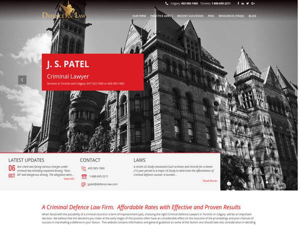 J.S. Patel, Calgary Criminal Defence Law