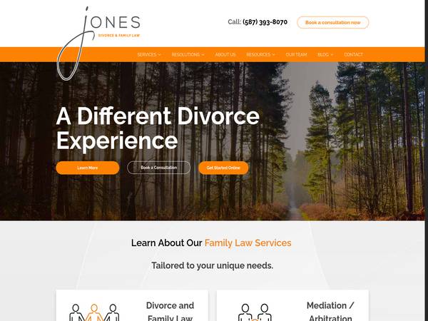 Jones Divorce and Family Law