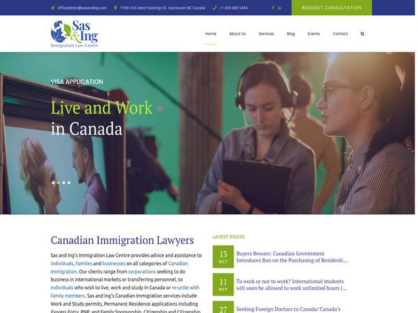 Sas & Ing Immigration Law Centre