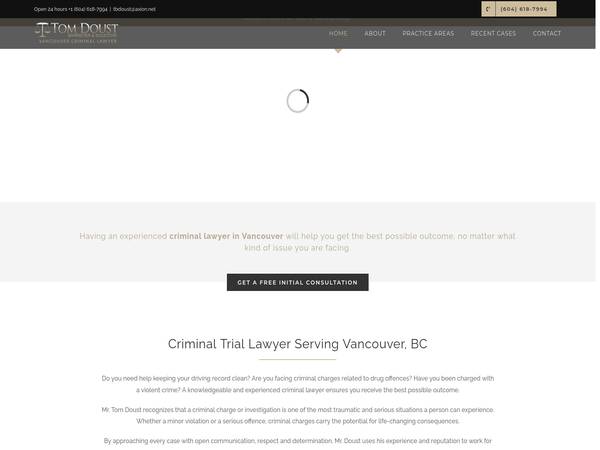 Tom Doust – Vancouver Criminal Lawyer
