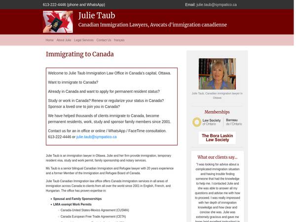 Taub Julie Immigration Lawyer