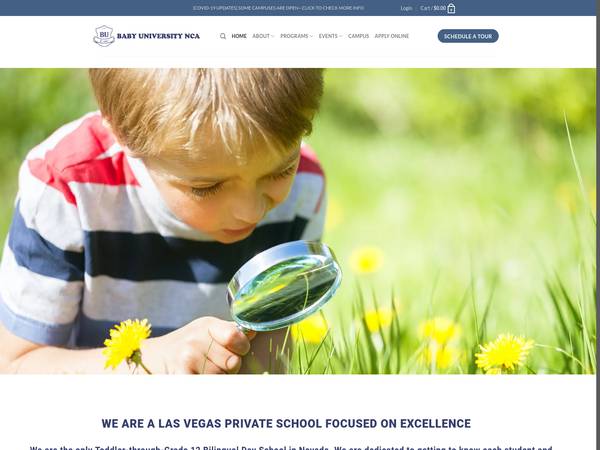 Baby University NCA ︱Private School ︱Bilingual Preschool Henderson