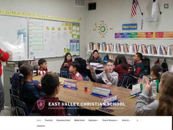 East Valley Christian Preschool Elementary Middle School