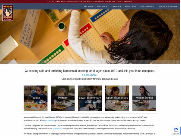 Montessori Childrens House Of Denver