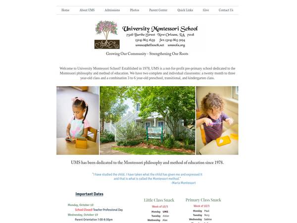 University Montessori School