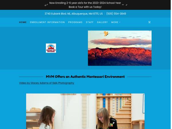 Mountain View Montessori School Albuquer