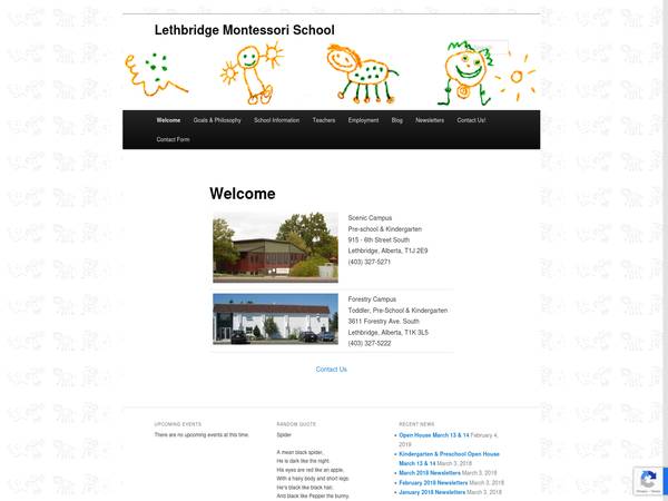 Lethbridge Montessori School Scenic Ca