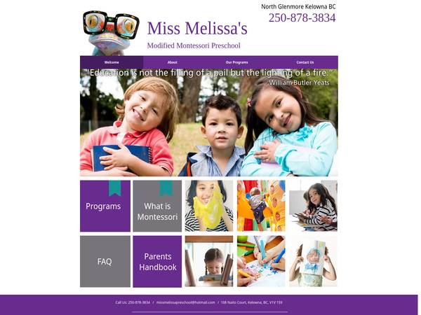 Miss Melissas Modified Montessori Pre S