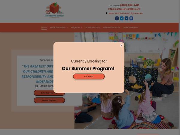 Montessori School Of Salt Lake Inc