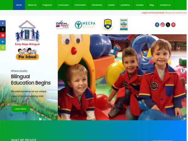 Early Steps Bilingual Preschool