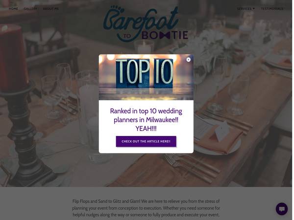 Barefoot to Bow Tie Events LLC