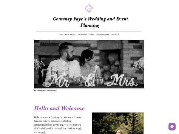 Courtney Fayes Wedding and Event Planning