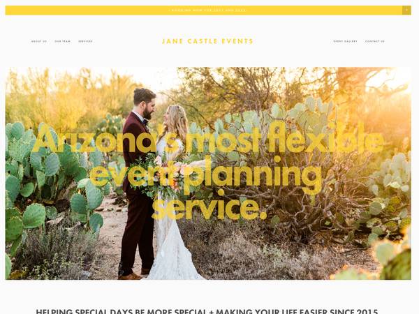 Jane Castle Events Tucson Wedding and Event Planning