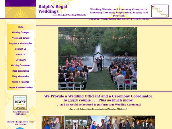 Ralphs Regal Weddings