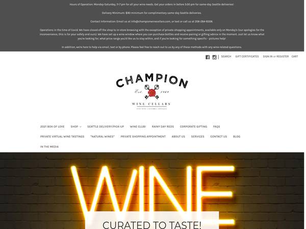 Champion Wine Cellars