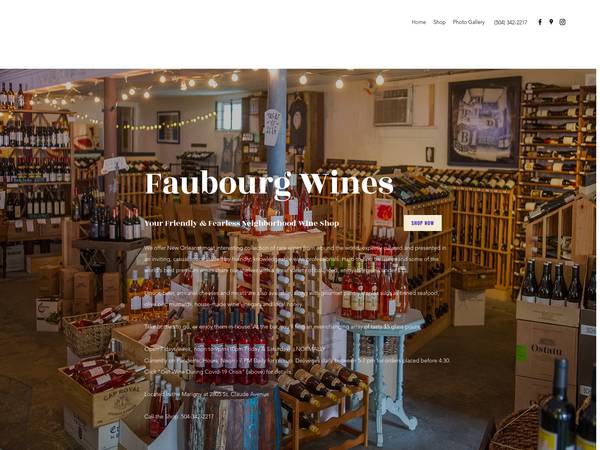 Faubourg Wines