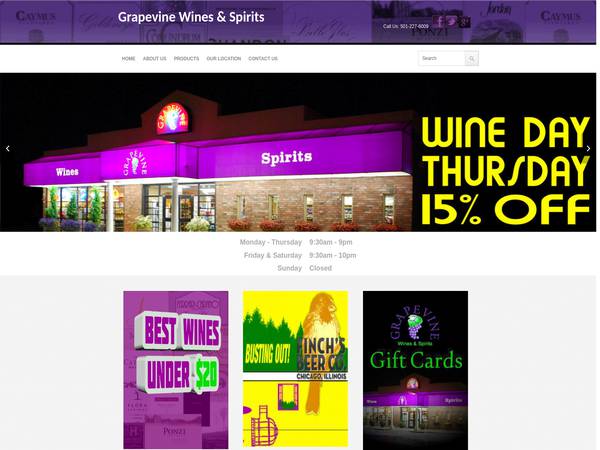 Grapevine Wines Spirits