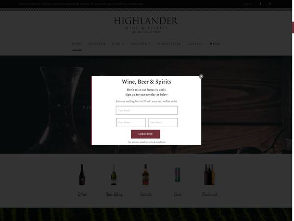 Highlander Wine & Spirits Seton