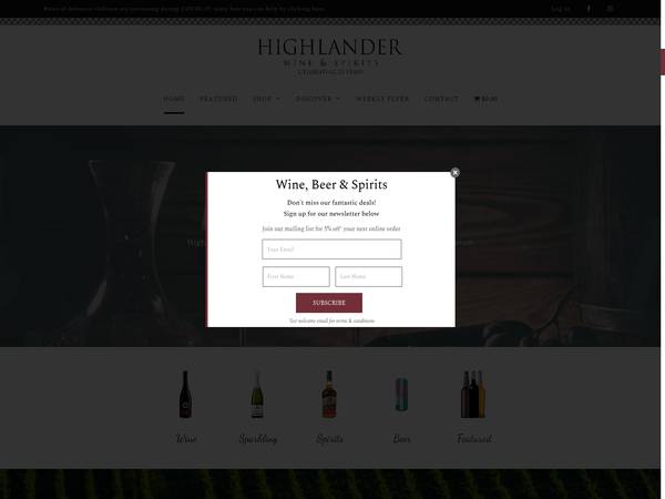 Highlander Wine Spirits West Edmonton