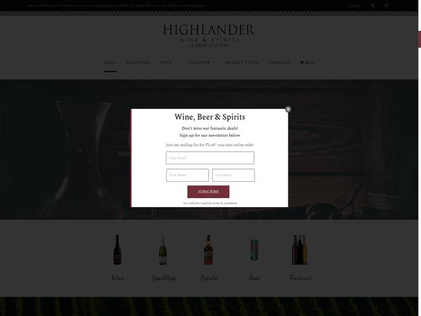 Highlander Wine & Spirits West Edmonton