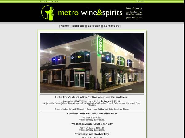 Metro Wine Spirits