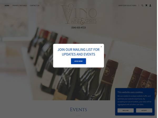 Vino Fine Wine and Spirits