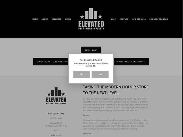 Elevated Beer Wine & Spirits