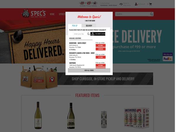 Spec's Wines, Spirits & Finer Foods