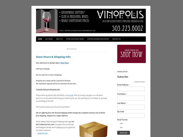 Vinopolis Wine Shop