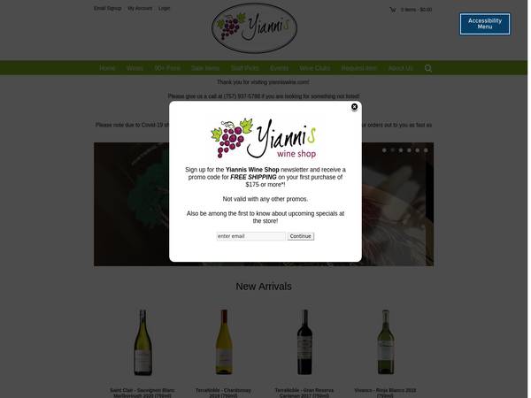 Yiannis Wine Food