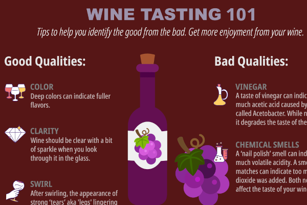 Wine Tasting Tips – Infographic