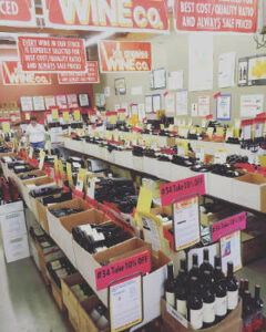 Photo of the inside of the Los Angeles Wine Company shop
