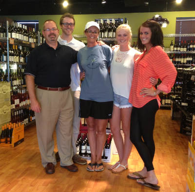 The staff at the Wine Shoppe at Green Hills