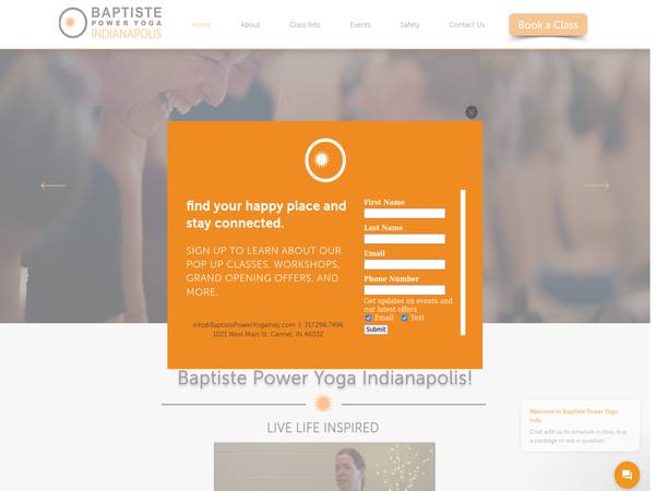 Baptiste Power Yoga Indianapolis
